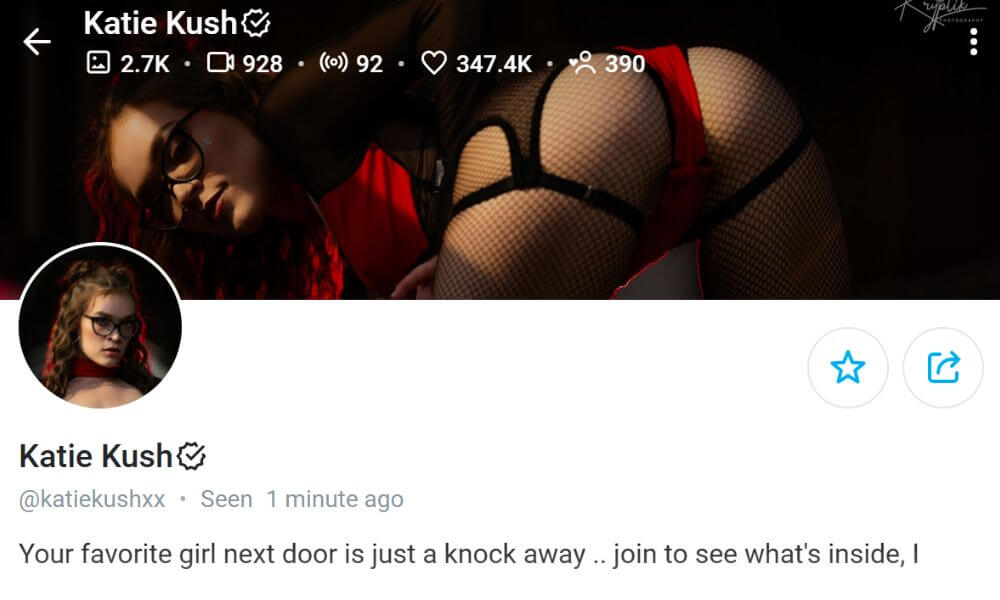 Katie Kush (OnlyFans Accounts)