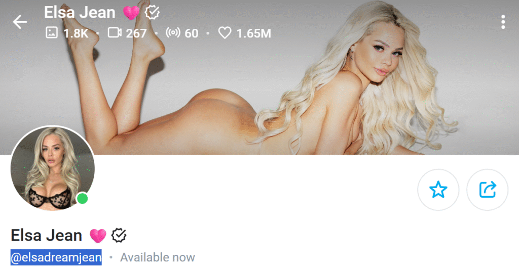  Elsa Jean OnlyFans