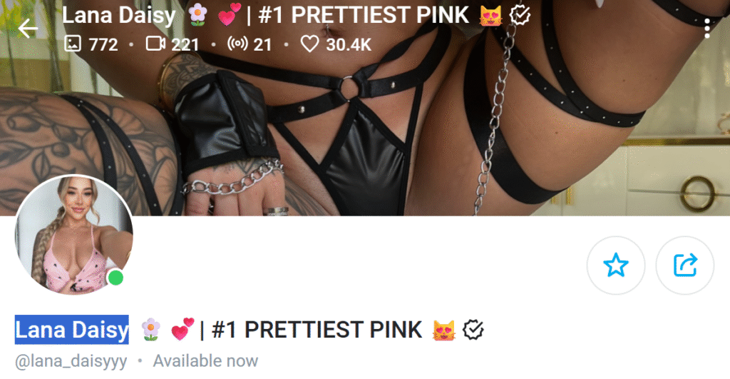 Lana Daisy OnlyFans 