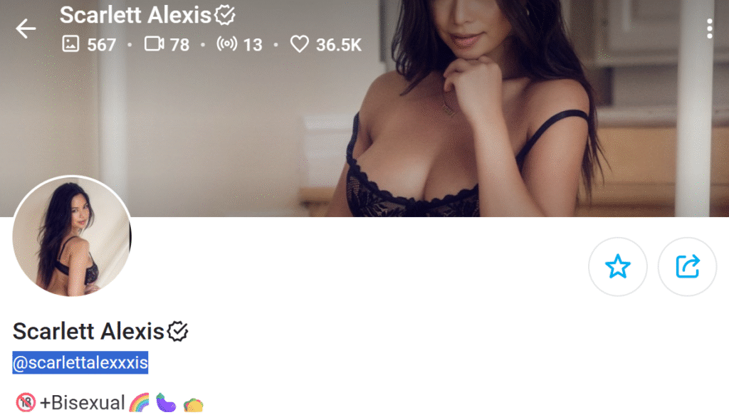 Scarlett Alexis OnlyFans