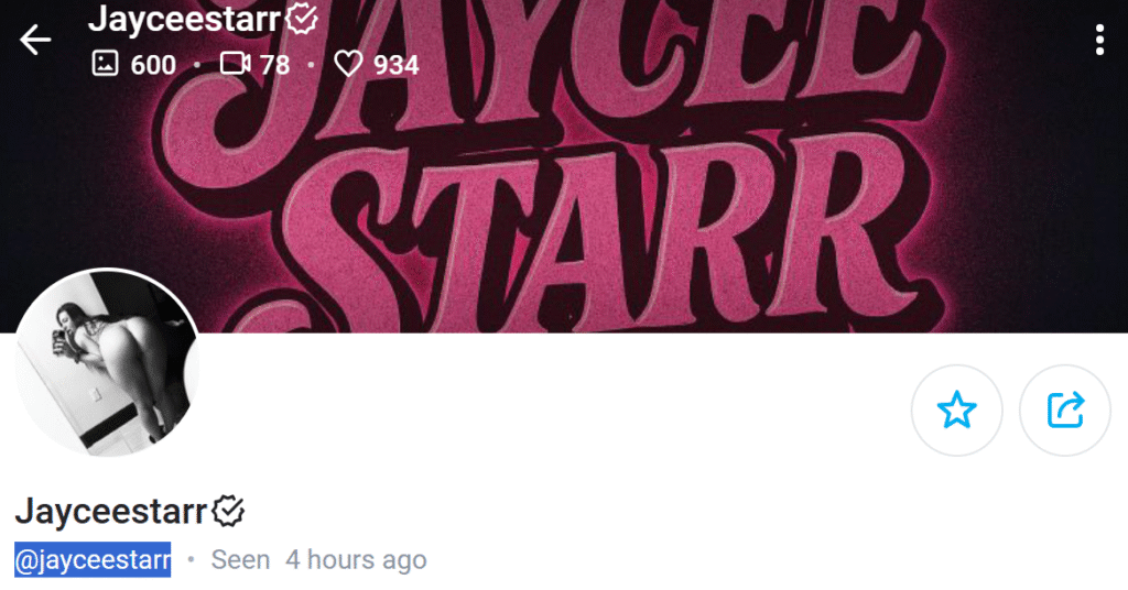 Jaycee Starr OnlyFans